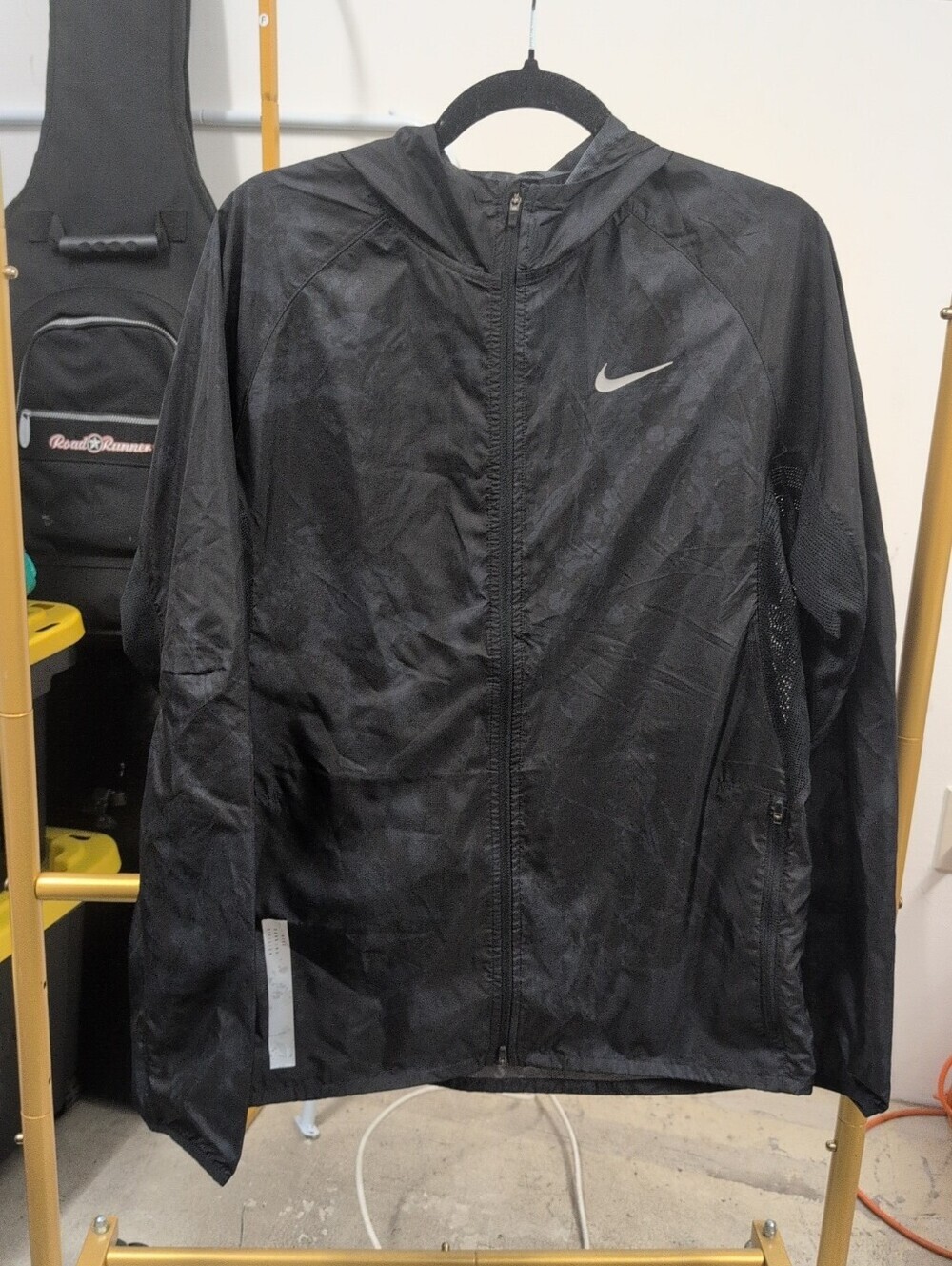 Mens Nike Repel Run Division Running Jacket DV9279-010 Size Medium NWT